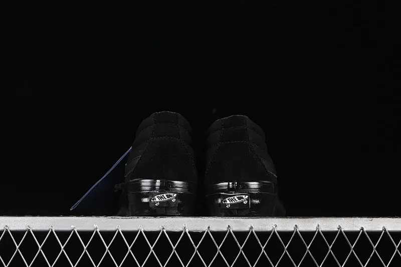 All categories Vans Vans series Vans Mid Vans China Vans Sk8-Mid Reissue 83 High-end branch Black Warrior Suede casual retro skateboard shoes VN000CQQBKA